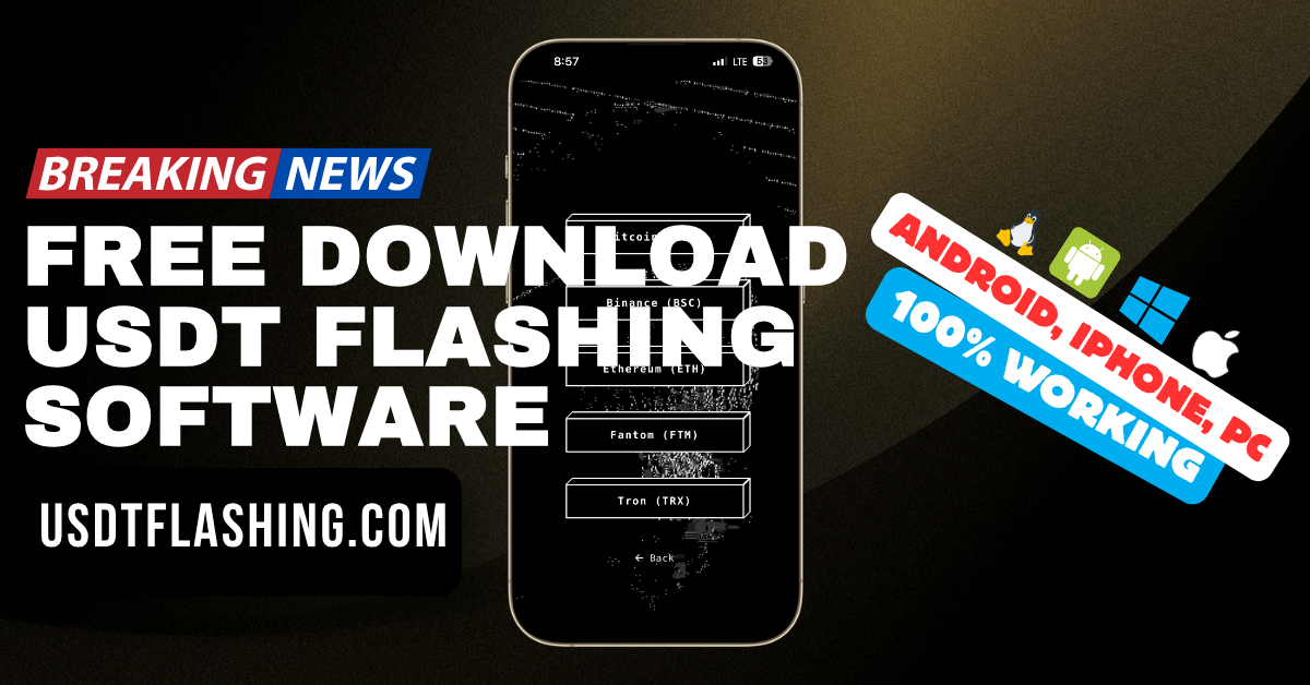 usdt flashing software
